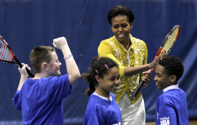Επικεφαλής της αντιπροσωπείας των ΗΠΑ στους Ολυμπιακούς του Λονδίνου η Μισέλ Ομπάμα